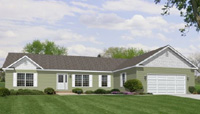 The Quatro II Modular Home Artist's Rendering The Quatro II Modular Home Artist's Rendering