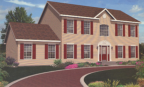 2 story house floor plans. Two Story Modular Home