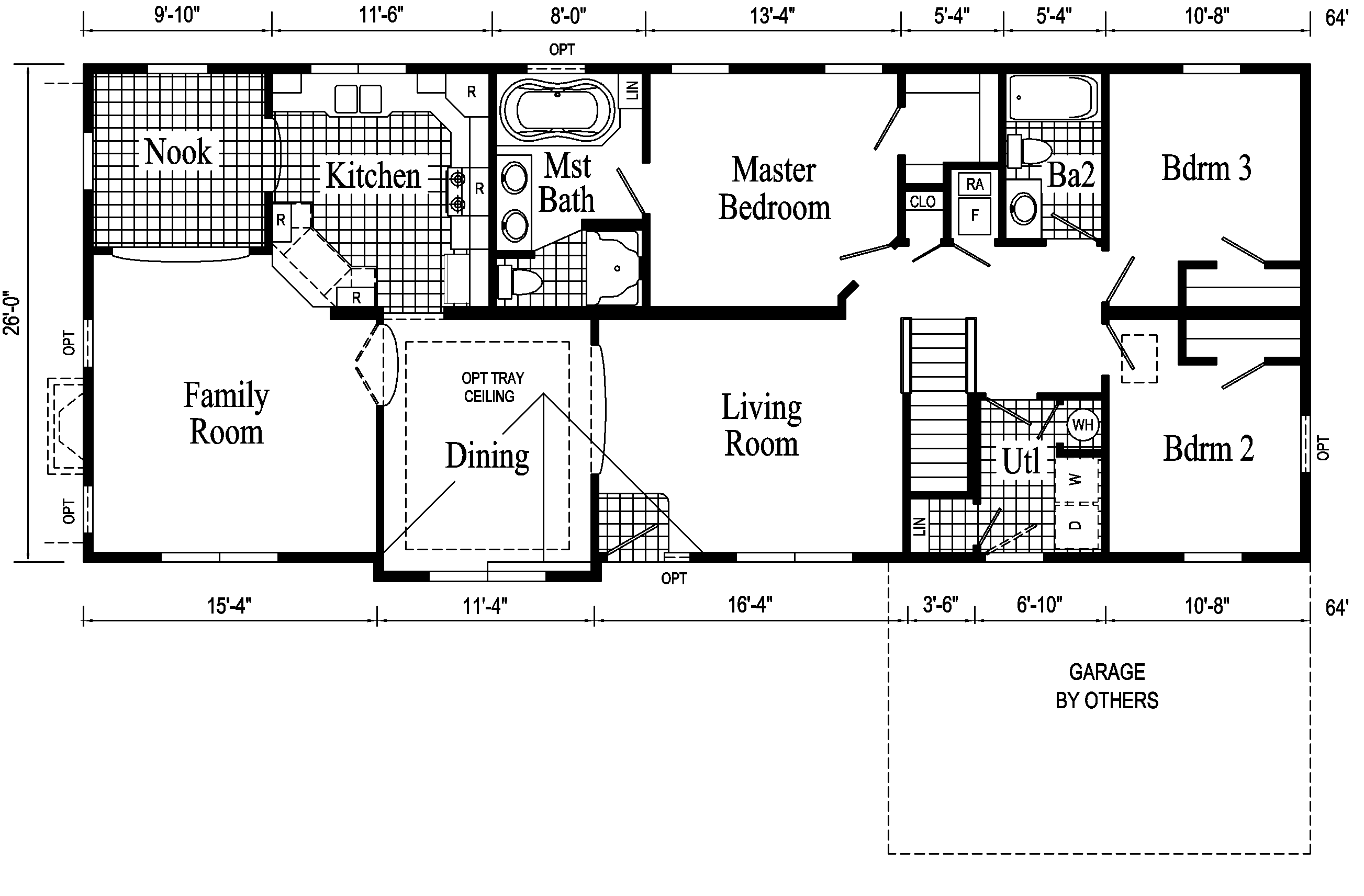 Ranch Style House Floor Plan Design