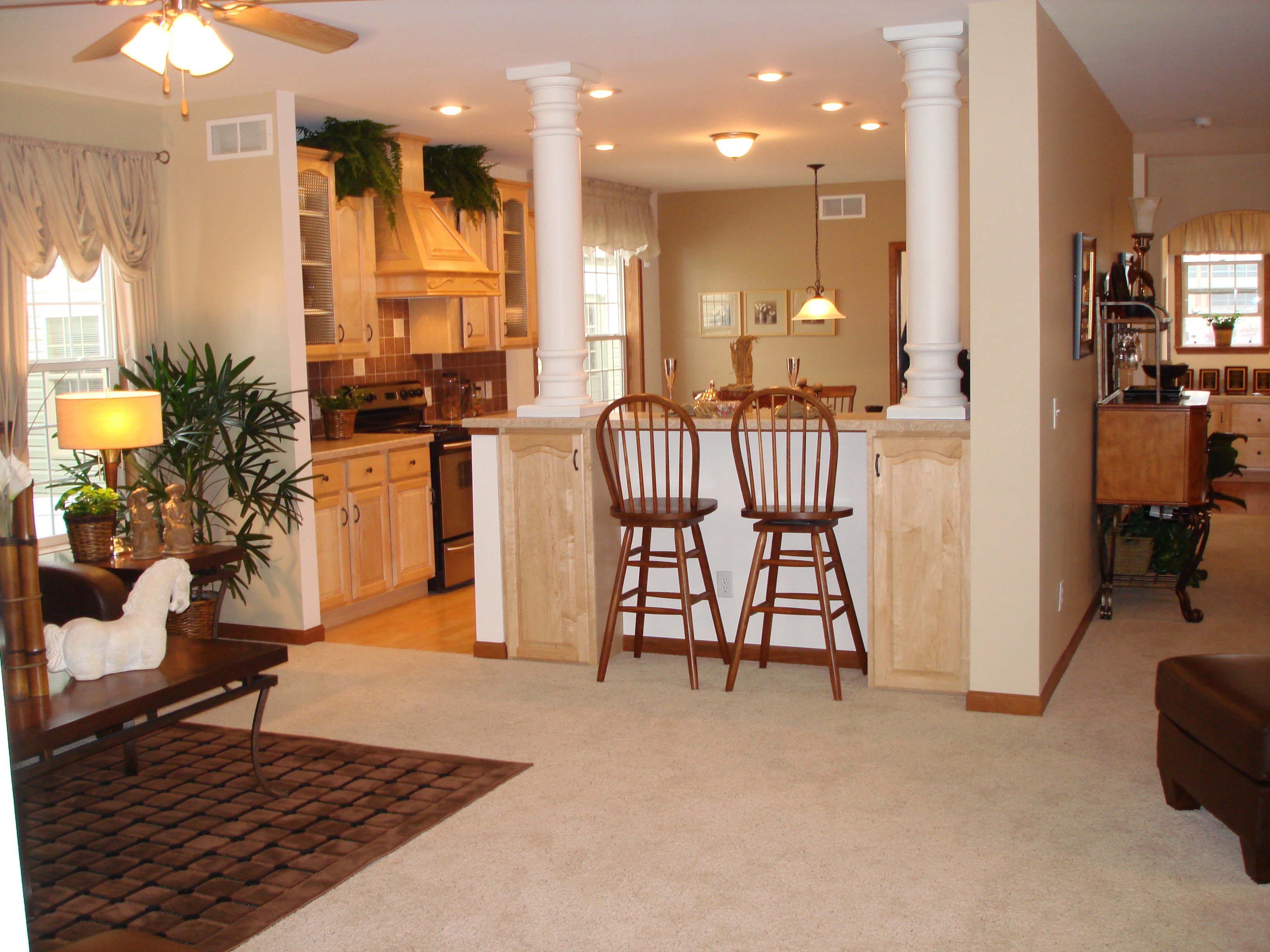 Pennwest Davenport II Model HF114A (Ranch Style Modular Home) Sample