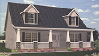 Pennwest Cape Sample Home