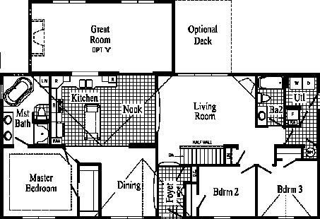 The Entertainer HR150-AV Floor Plan - Click To Enlarge Floor Plan