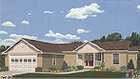 Dover Modular Home Artist's Rendering Dover Modular Home Artist's Rendering