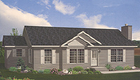 Hartford Modular Home Artist's Rendering