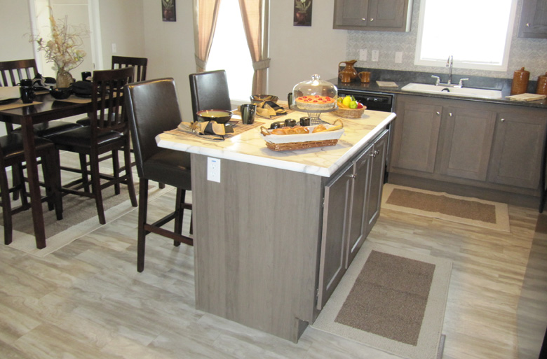 12 - Eagle River Greystone 48J1010 Kitchen Island