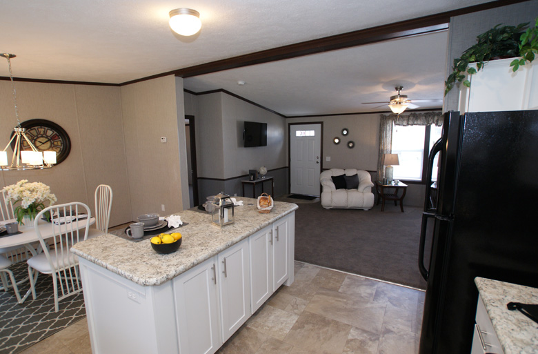 10 - Eastland A3222A Kitchen Into Living Room